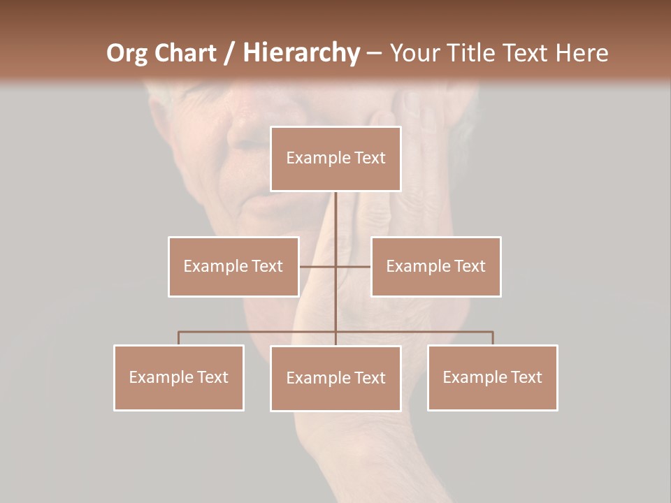 A Man In Pain With A Tooth Ache PowerPoint Template