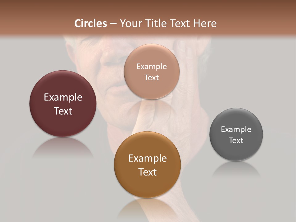 A Man In Pain With A Tooth Ache PowerPoint Template