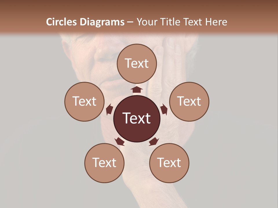 A Man In Pain With A Tooth Ache PowerPoint Template