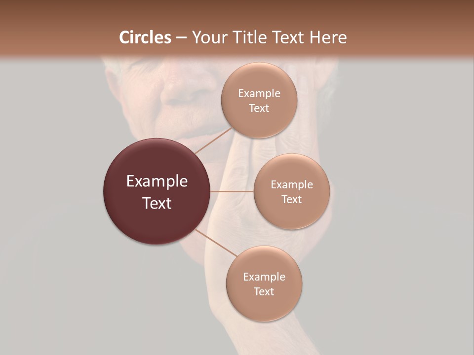 A Man In Pain With A Tooth Ache PowerPoint Template