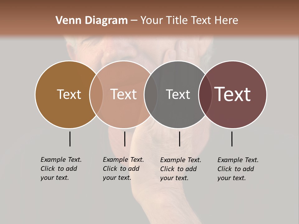 A Man In Pain With A Tooth Ache PowerPoint Template