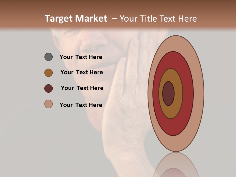 A Man In Pain With A Tooth Ache PowerPoint Template