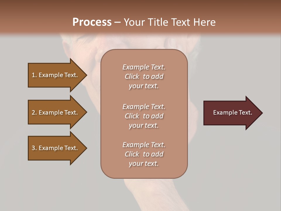 A Man In Pain With A Tooth Ache PowerPoint Template