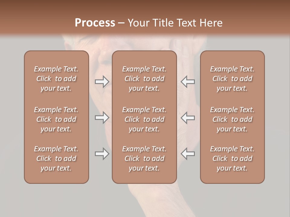 A Man In Pain With A Tooth Ache PowerPoint Template