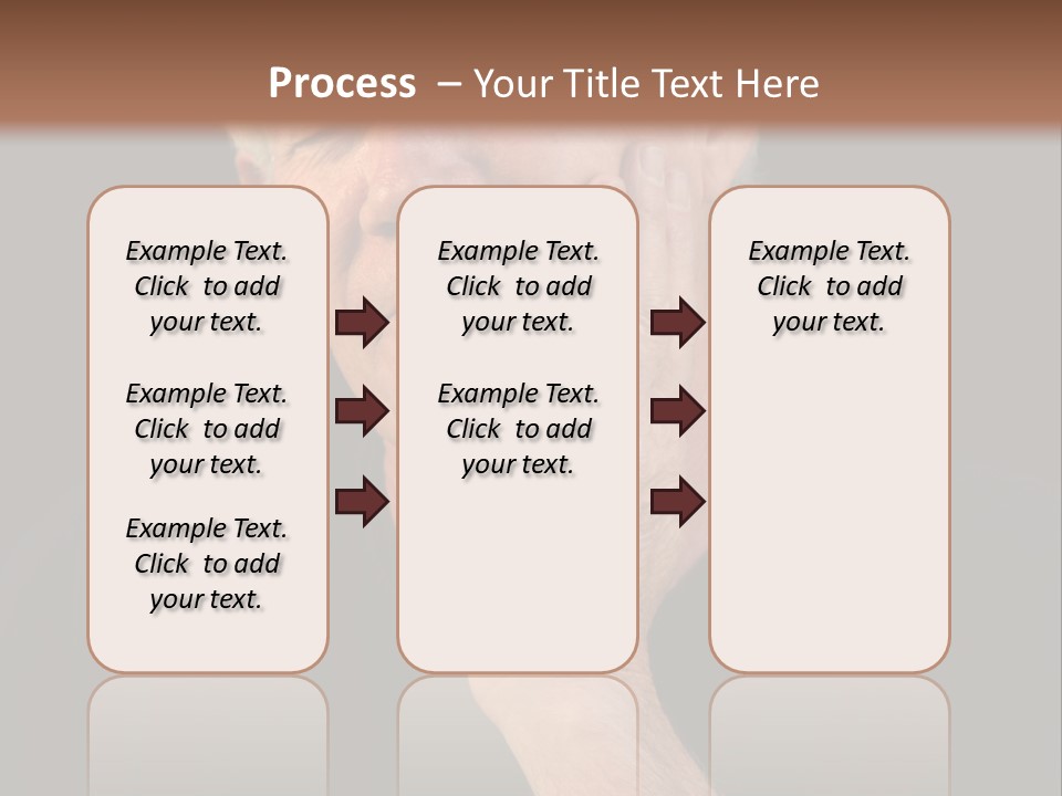 A Man In Pain With A Tooth Ache PowerPoint Template