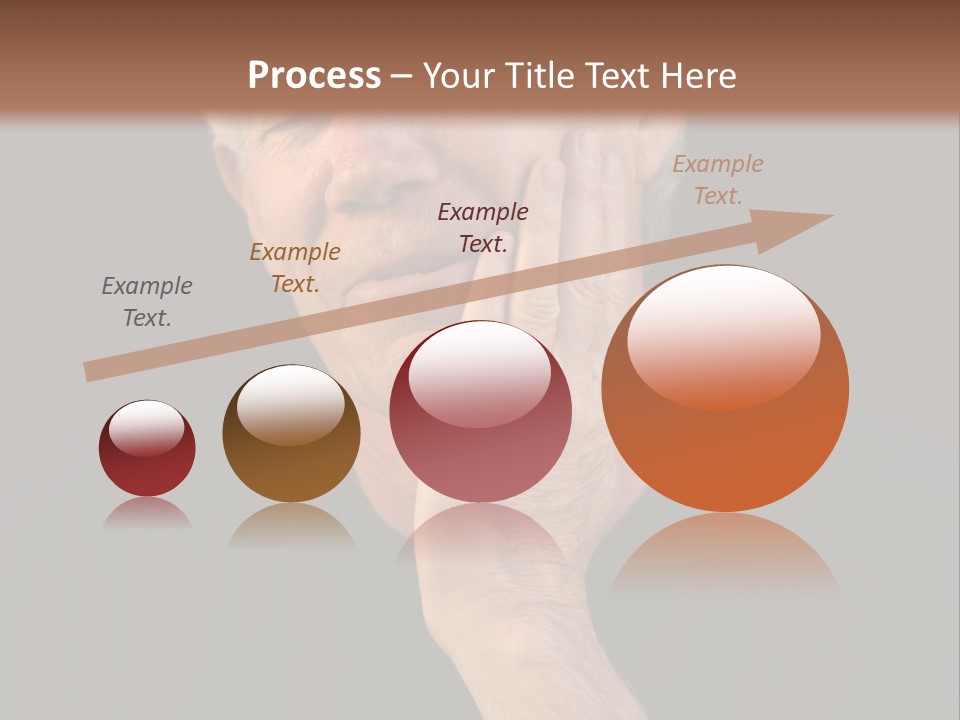 A Man In Pain With A Tooth Ache PowerPoint Template