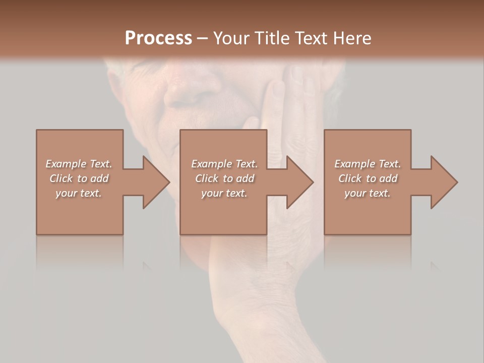 A Man In Pain With A Tooth Ache PowerPoint Template
