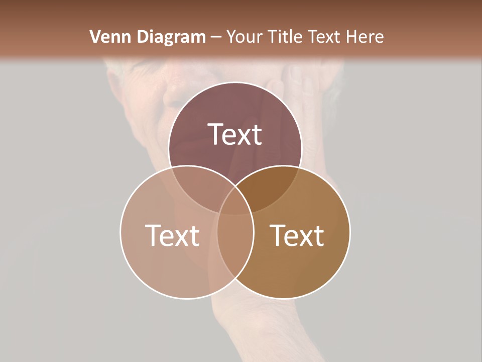 A Man In Pain With A Tooth Ache PowerPoint Template