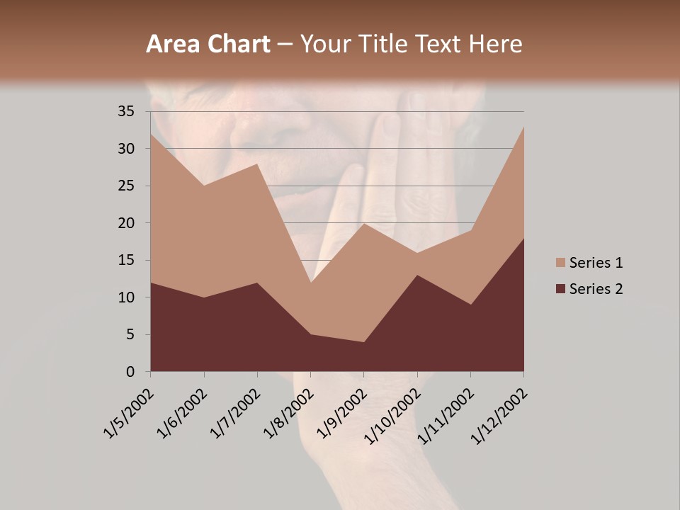 A Man In Pain With A Tooth Ache PowerPoint Template