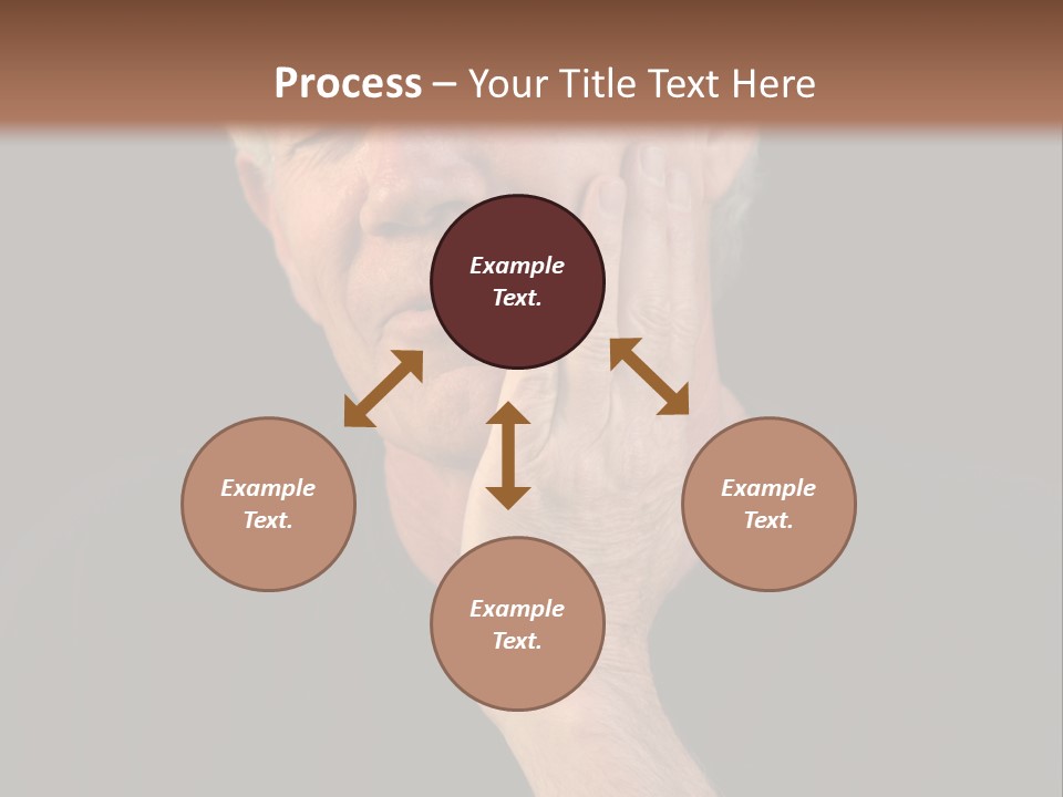 A Man In Pain With A Tooth Ache PowerPoint Template