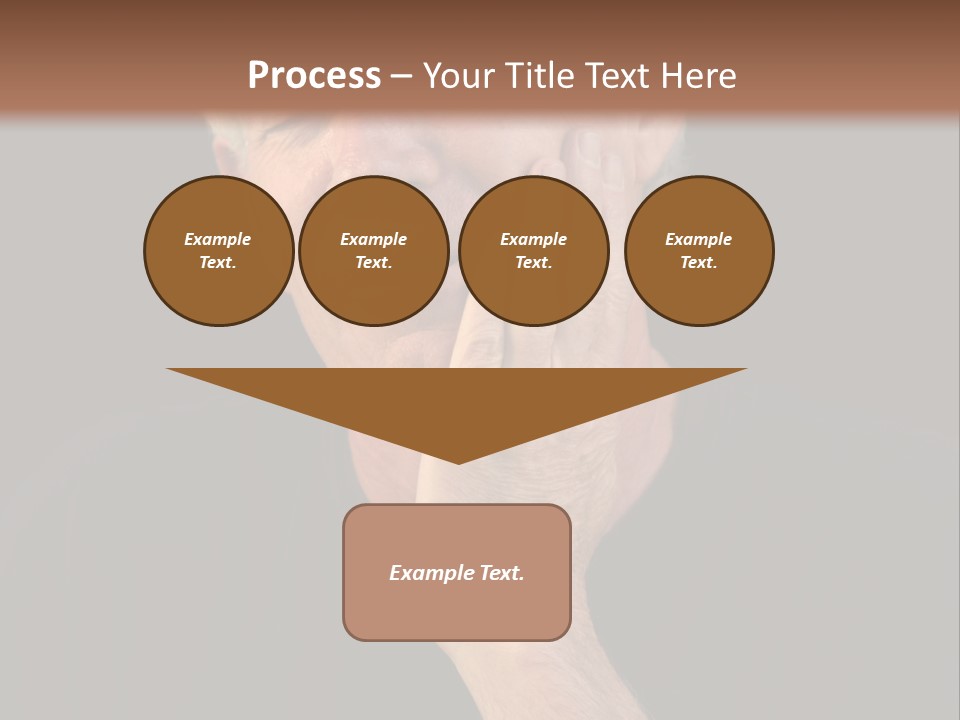 A Man In Pain With A Tooth Ache PowerPoint Template