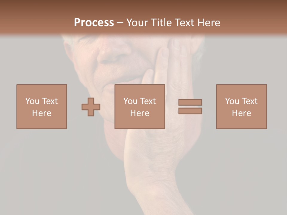 A Man In Pain With A Tooth Ache PowerPoint Template