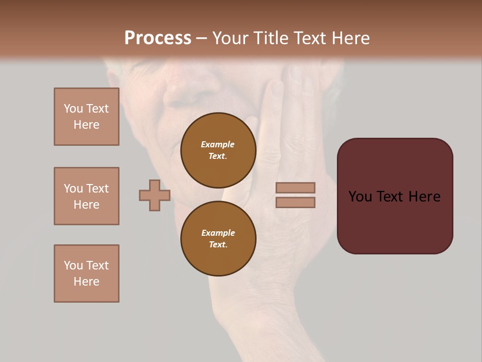 A Man In Pain With A Tooth Ache PowerPoint Template