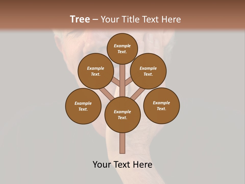 A Man In Pain With A Tooth Ache PowerPoint Template