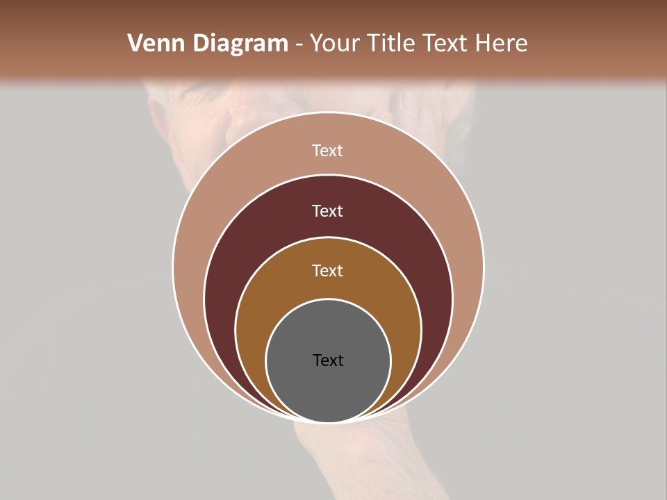 A Man In Pain With A Tooth Ache PowerPoint Template
