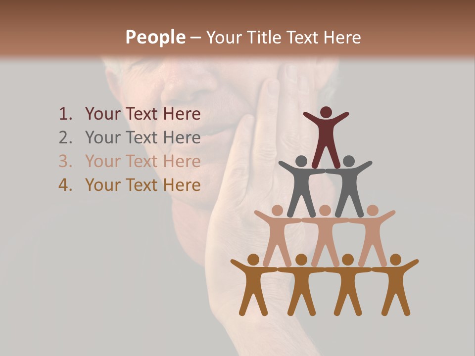 A Man In Pain With A Tooth Ache PowerPoint Template