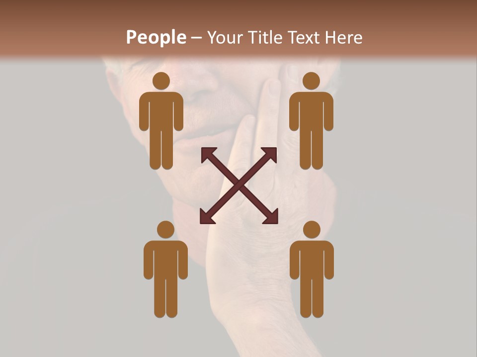 A Man In Pain With A Tooth Ache PowerPoint Template