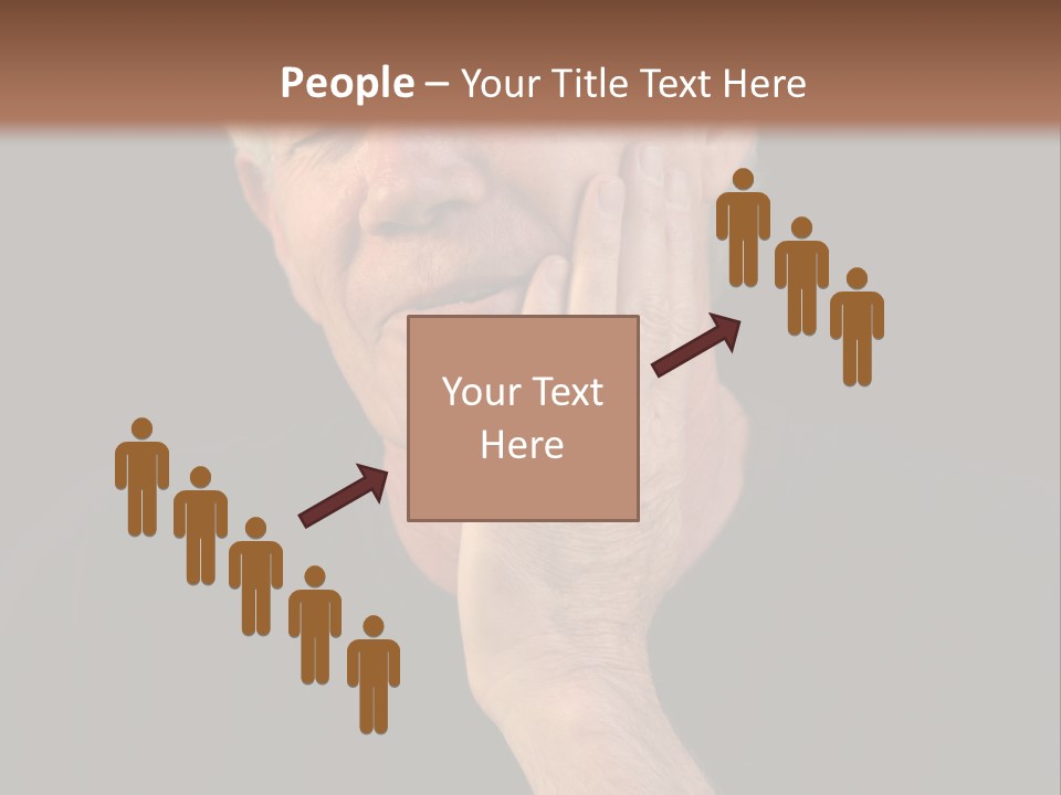 A Man In Pain With A Tooth Ache PowerPoint Template