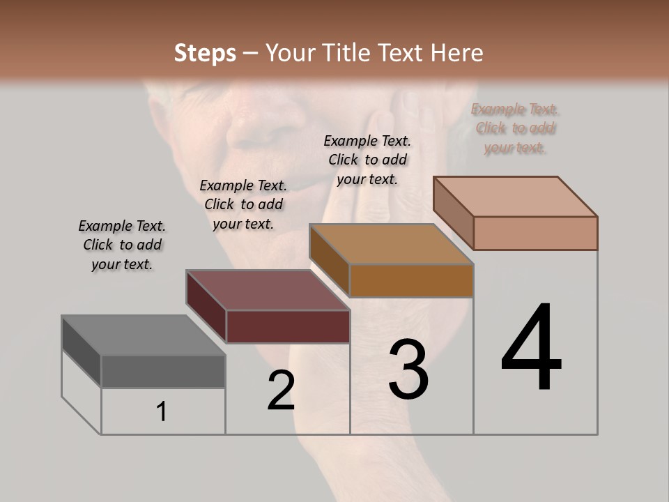 A Man In Pain With A Tooth Ache PowerPoint Template