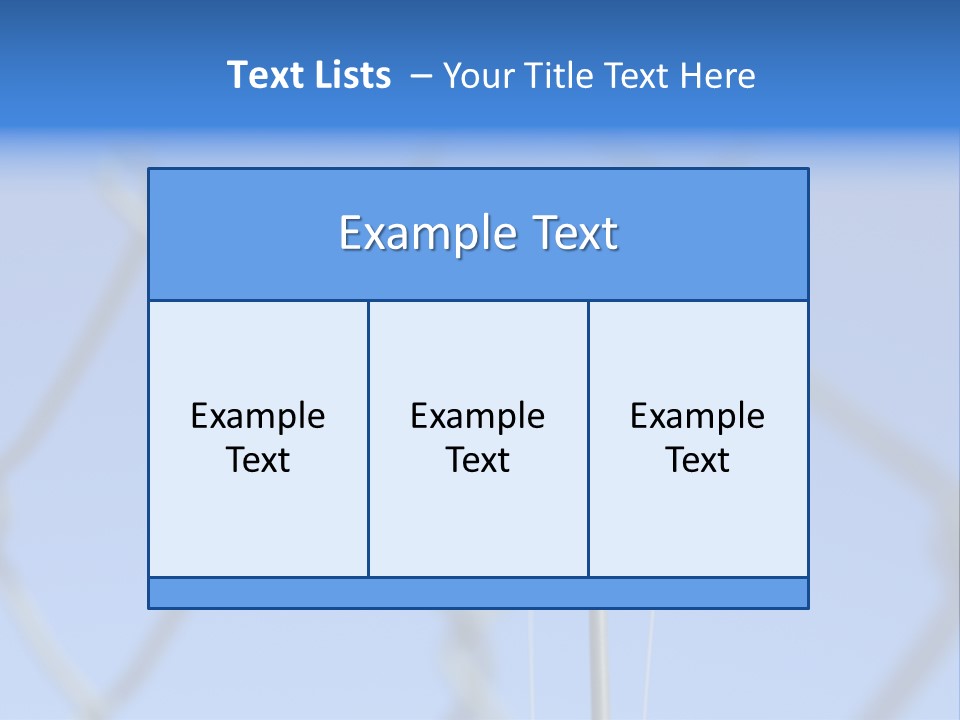 American Flag Behind A Chain Link Fence. PowerPoint Template