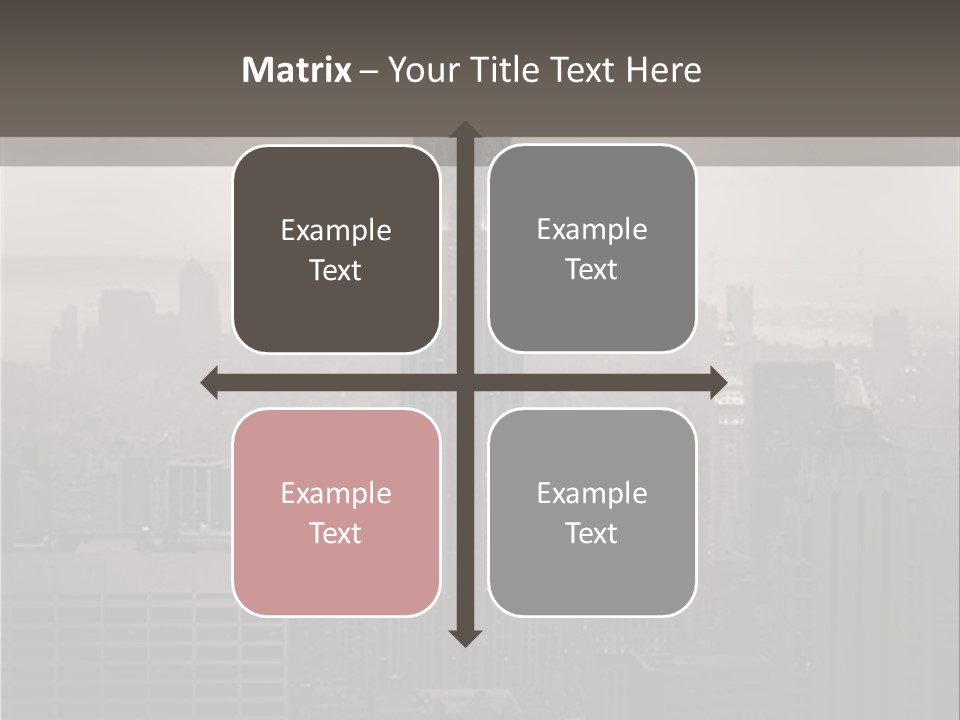 New York City - United States Of America PowerPoint Template