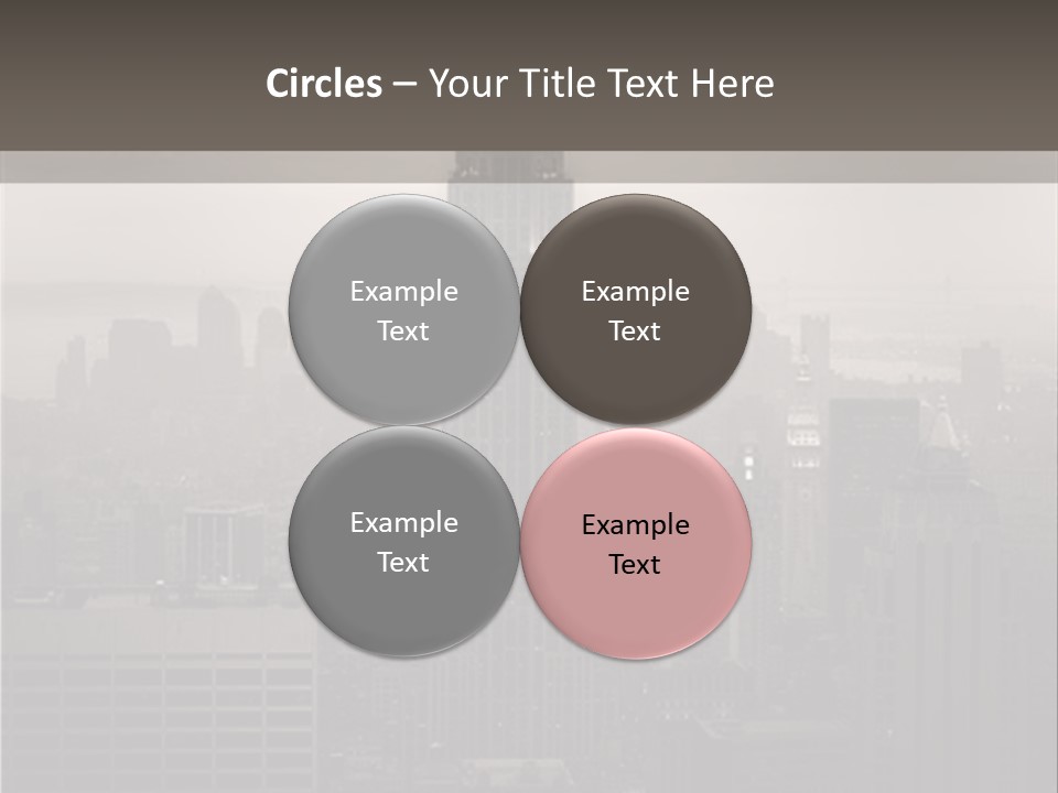 New York City - United States Of America PowerPoint Template