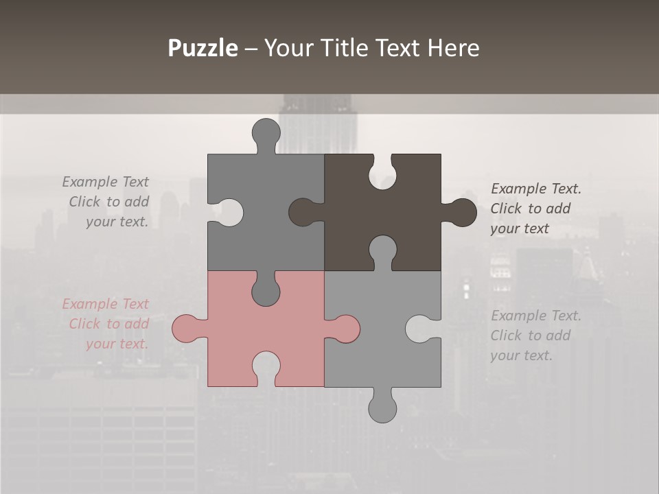 New York City - United States Of America PowerPoint Template