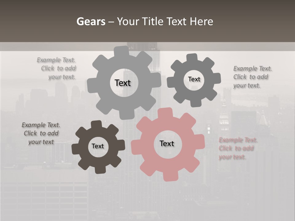 New York City - United States Of America PowerPoint Template