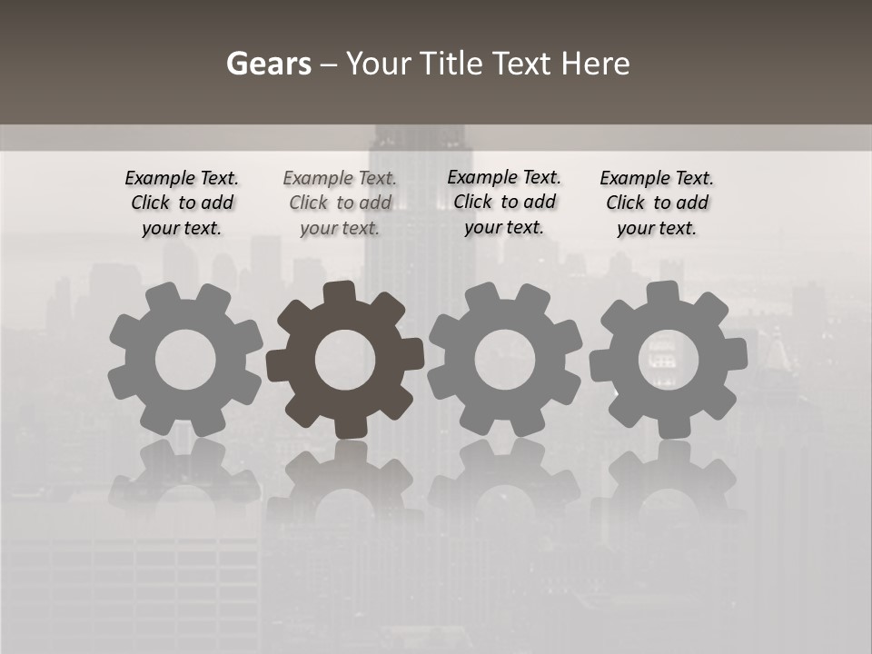 New York City - United States Of America PowerPoint Template