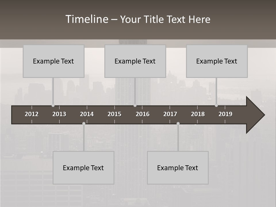 New York City - United States Of America PowerPoint Template