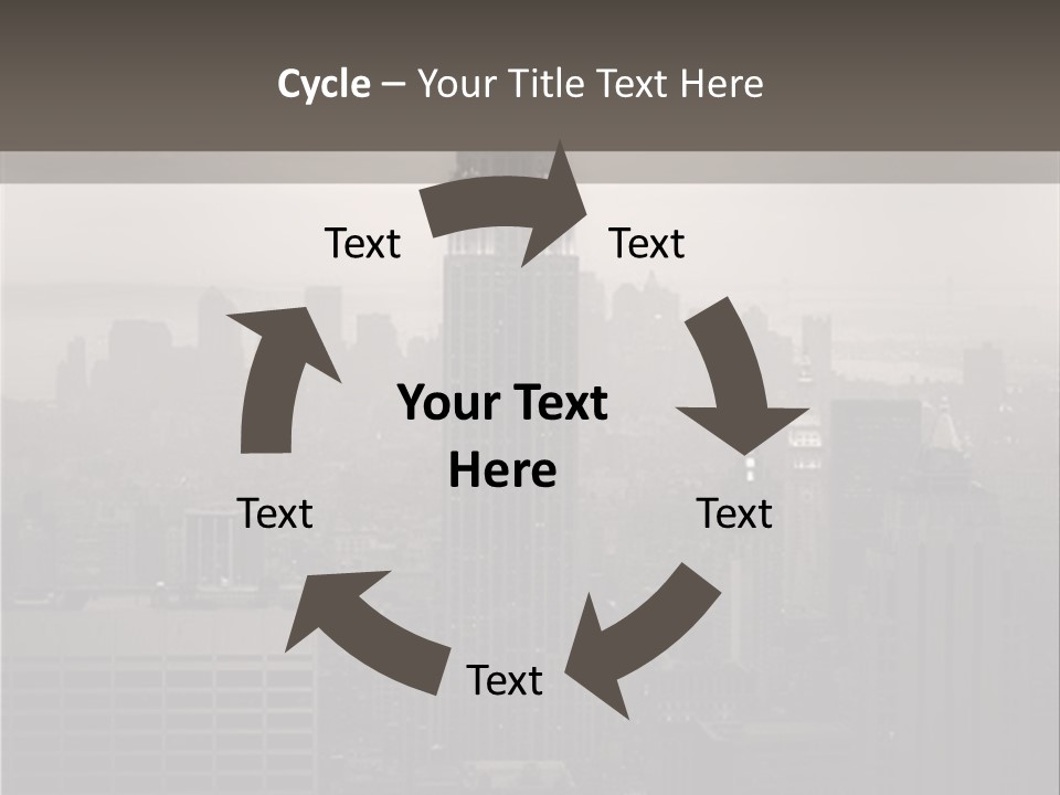 New York City - United States Of America PowerPoint Template