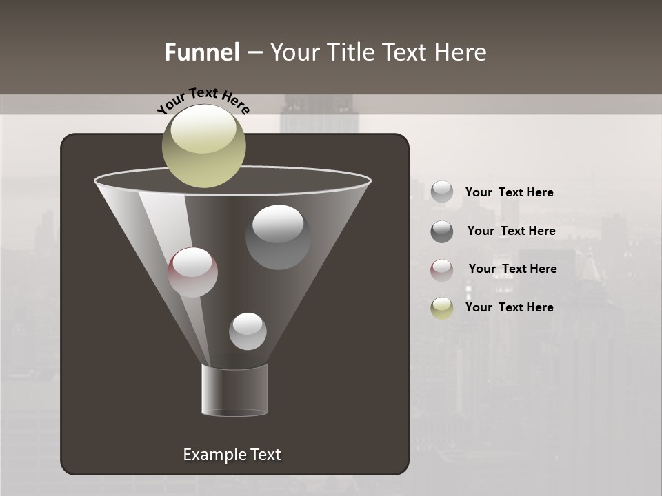 New York City - United States Of America PowerPoint Template