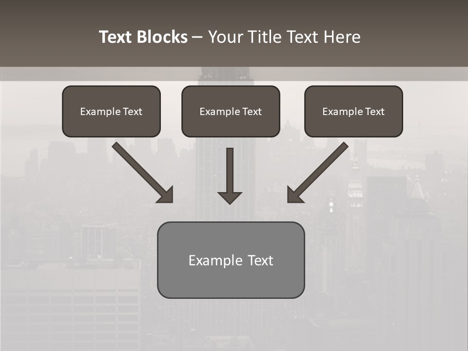 New York City - United States Of America PowerPoint Template