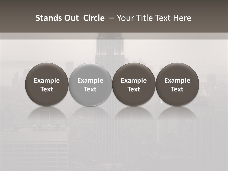 New York City - United States Of America PowerPoint Template