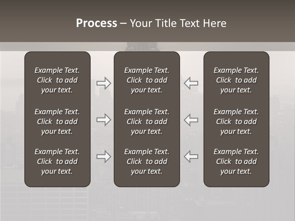 New York City - United States Of America PowerPoint Template