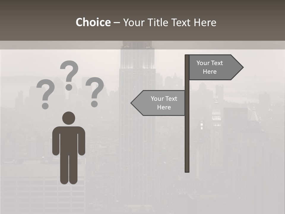 New York City - United States Of America PowerPoint Template