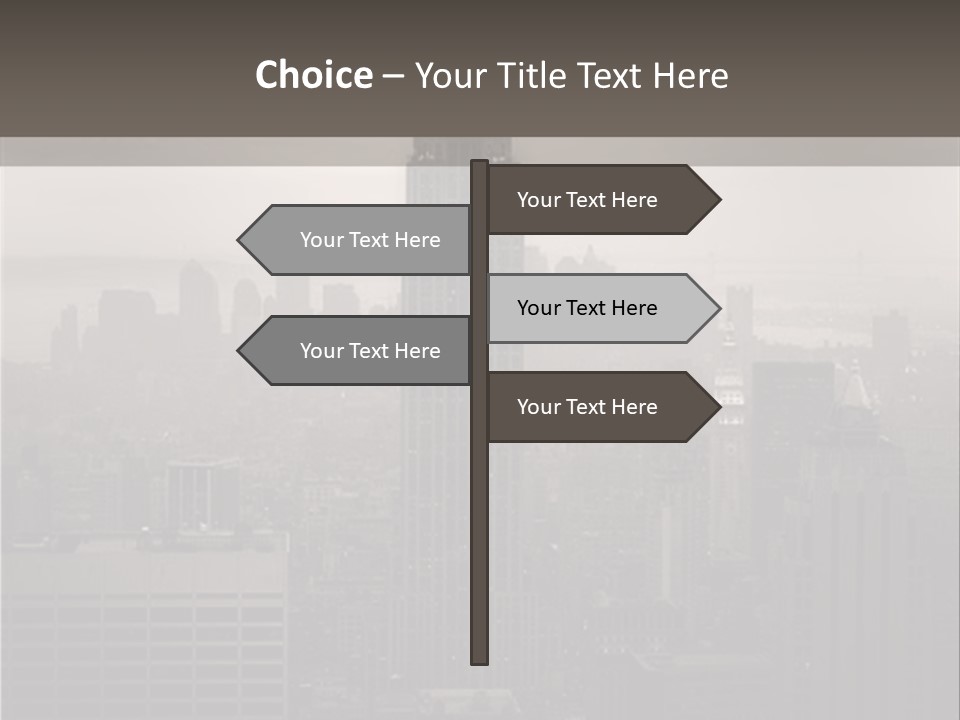 New York City - United States Of America PowerPoint Template