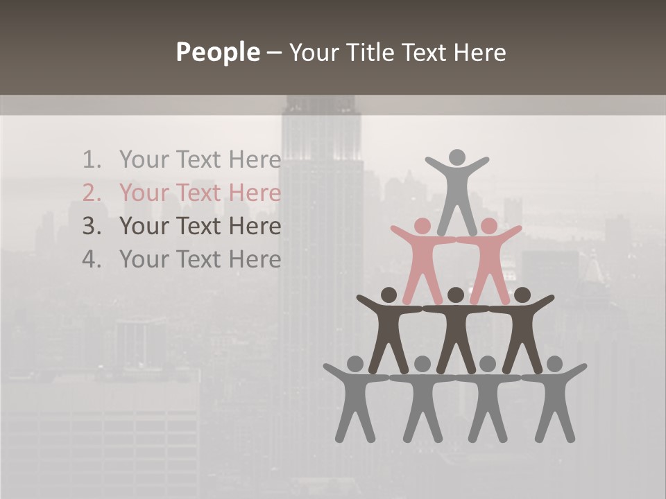 New York City - United States Of America PowerPoint Template