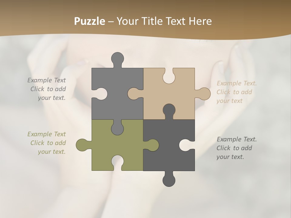Sand Castle PowerPoint Template