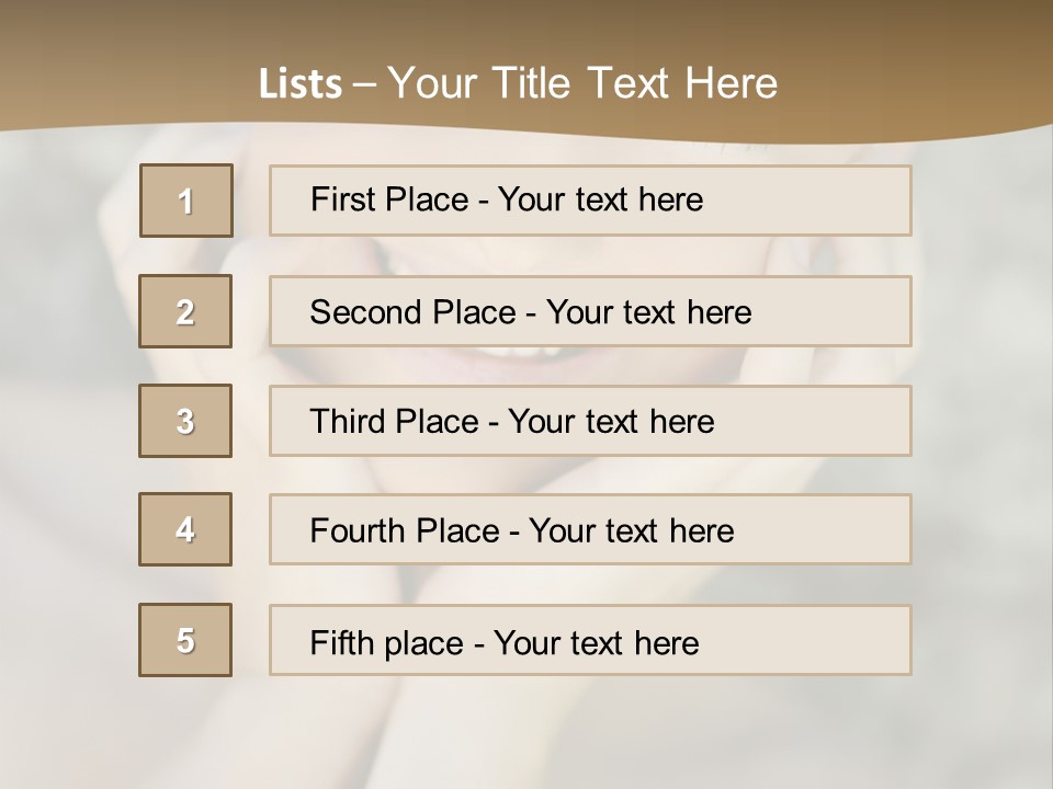 Sand Castle PowerPoint Template