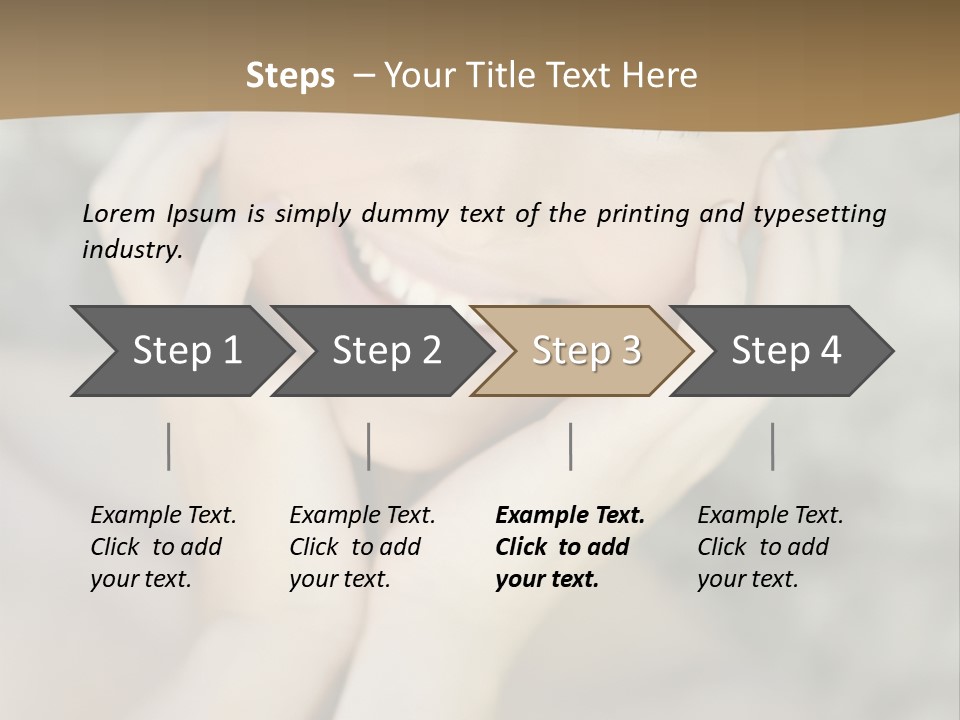 Sand Castle PowerPoint Template