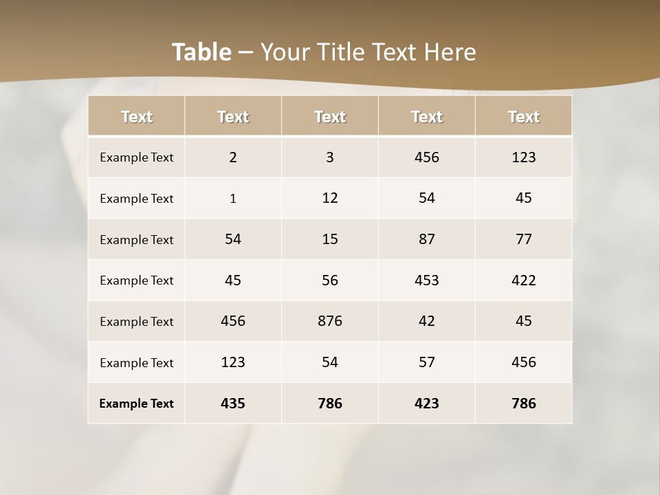 Sand Castle PowerPoint Template