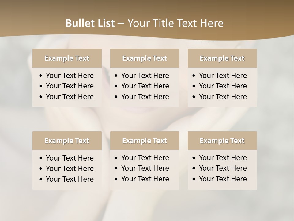 Sand Castle PowerPoint Template