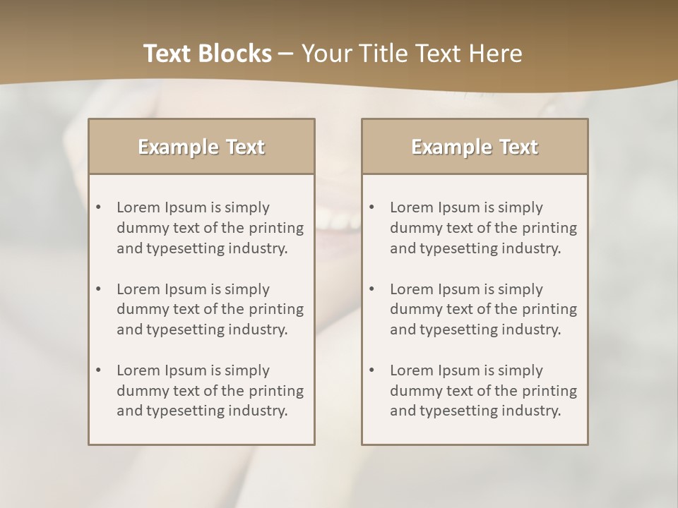 Sand Castle PowerPoint Template