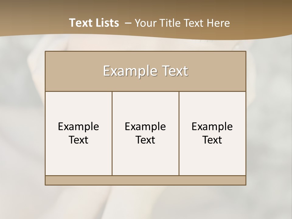 Sand Castle PowerPoint Template