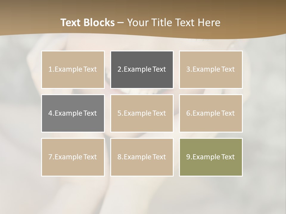 Sand Castle PowerPoint Template