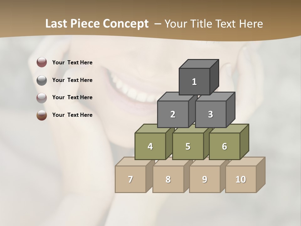 Sand Castle PowerPoint Template
