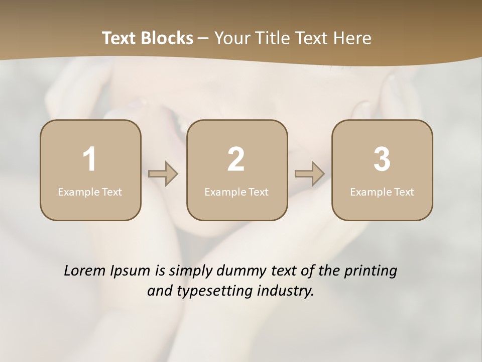 Sand Castle PowerPoint Template