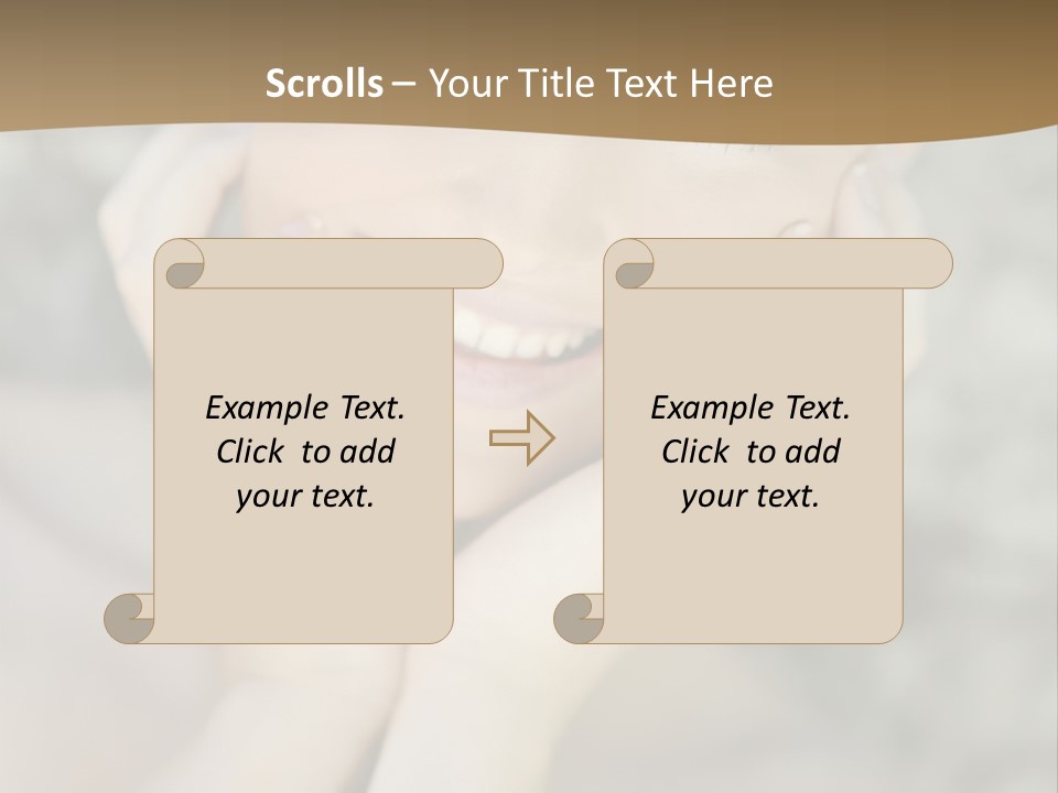 Sand Castle PowerPoint Template