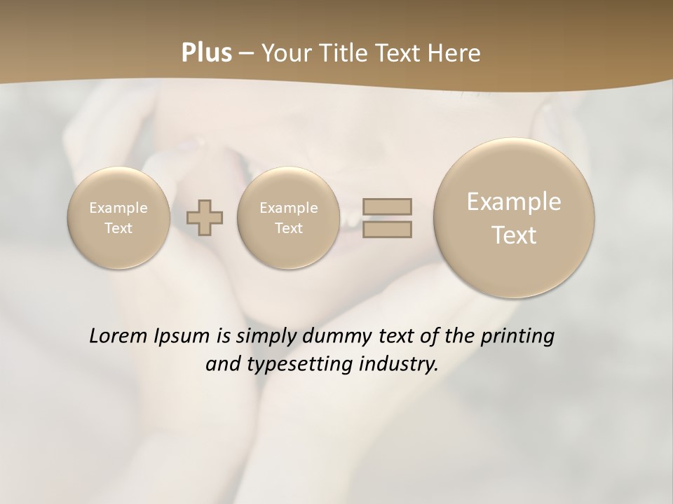 Sand Castle PowerPoint Template